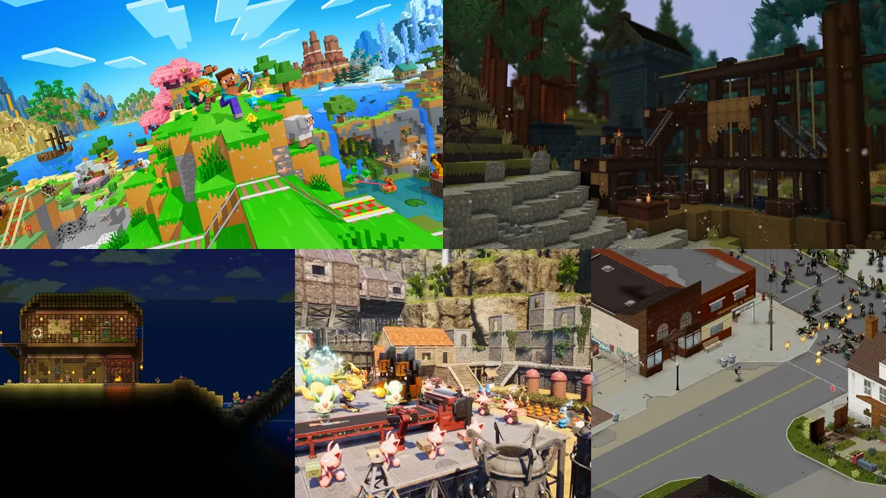 Minecraft, Hytale, Terraria, Palworld and Project Zomboid, the games MCHosts runs today